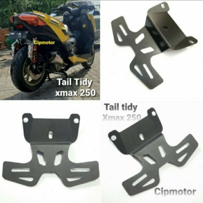 Tail tidy dudukan plat nomor Xmax 250 tebal anti getar