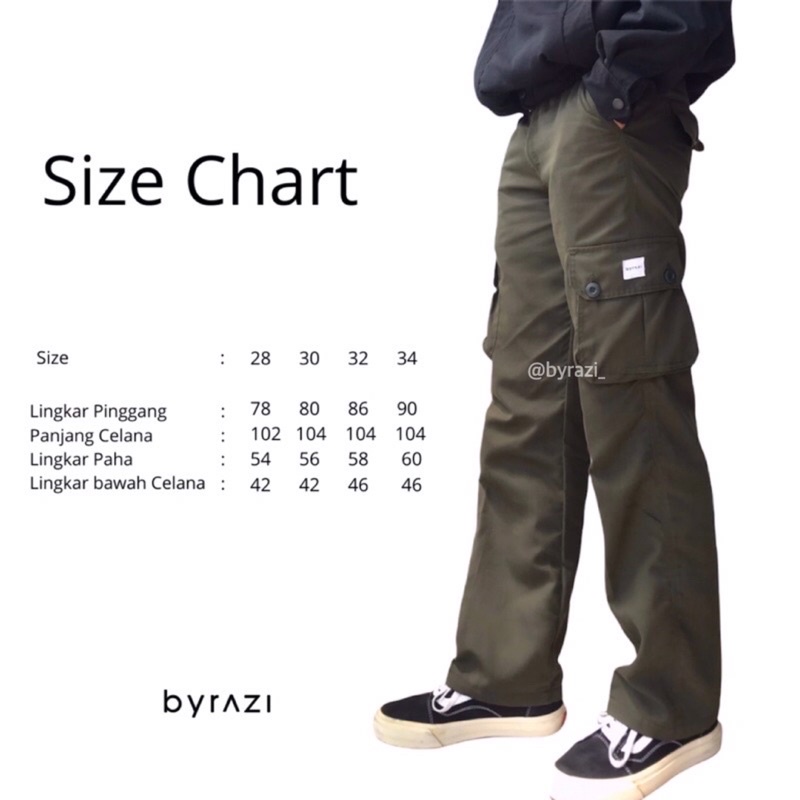 Celana Cargo Panjang / Long Cargo Pants / byrazi_