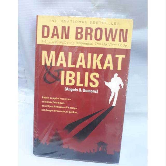 Buku  100% original Dan brown malaikat dan iblis