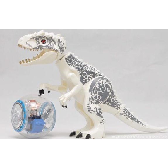 TOP LEGO KW DINOSAURUS T REX PUTIH INDOMINUS REX LELE 79151 , L4....