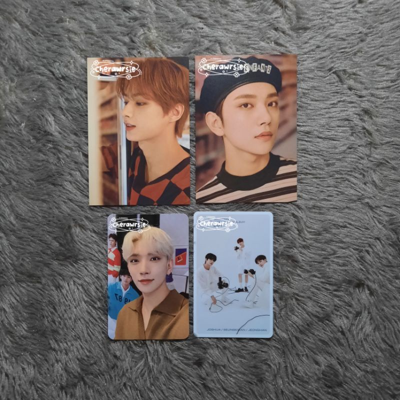 pc photocard seventeen joshua jun | 24h | semicolon | hybe insight