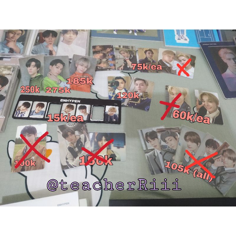 Solo jacket ENHYPEN, PC ALBUM dan NON- ALBUM ENHYPEN, MINI FOTOFRAME, POSTER POSTCARD NYEL ENHYPEN