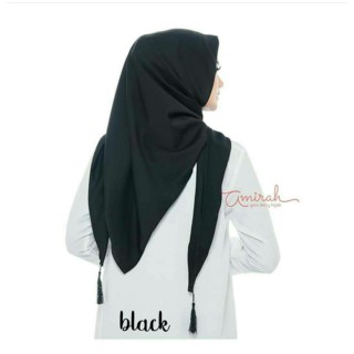 Jilbab SEGITIGA INSTAN Tassel tasel hijab tussel segitiga mirip segiempat