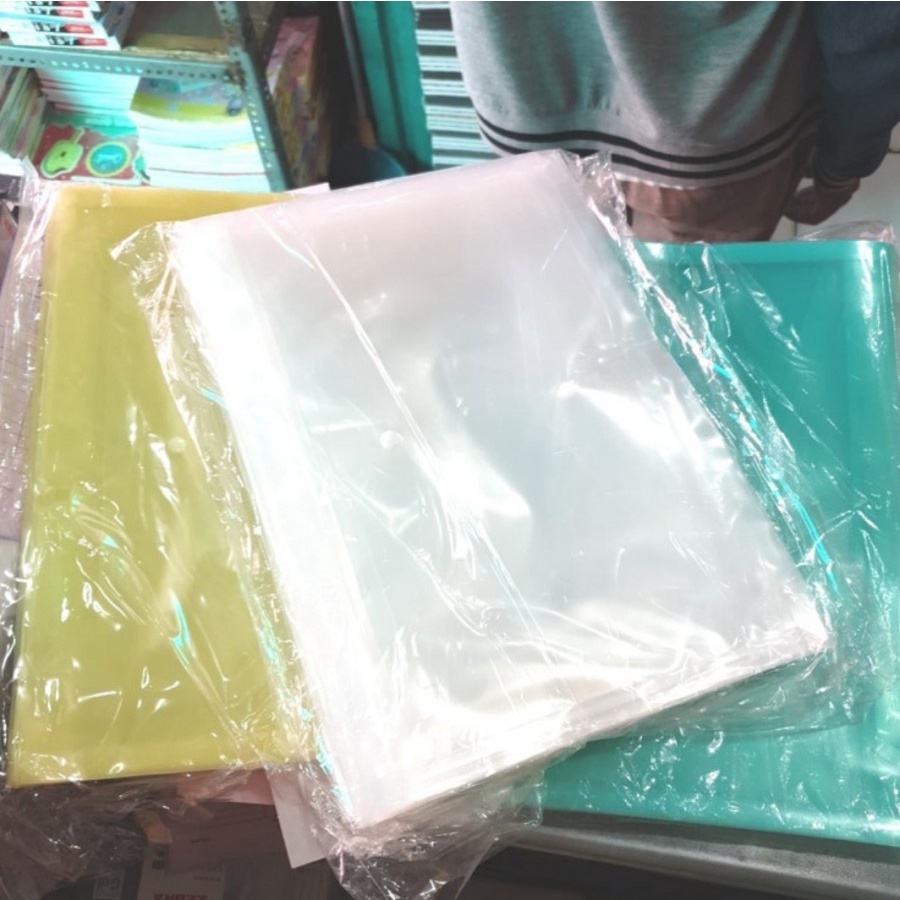 

Map Bening Plastik-Ada Lock Kancing