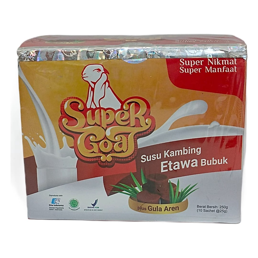 

SUSU SUPER GOAT SUSU KAMBING ETAWA GULA AREN / Supergoat Makassar