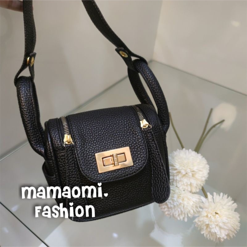 Mamaomi.Fashion, Tas Wanita Papirut Rifaya Terbaru Kekinian 2022 Kulit Jeruk Sintetis