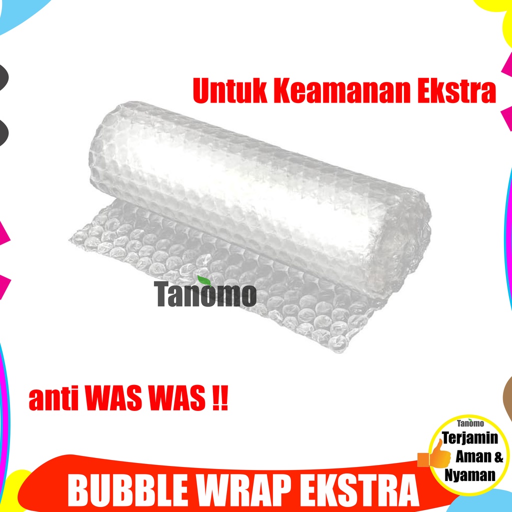 

BUBBLE WRAP Packing Ekstra Tambahan