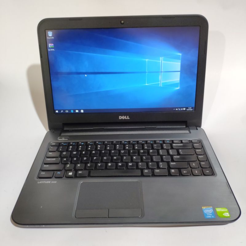 laptop desain grafis  dell latitude 3440 - core i5 haswel - ram 16gb - dual vga Nvidia GT740m 2gb