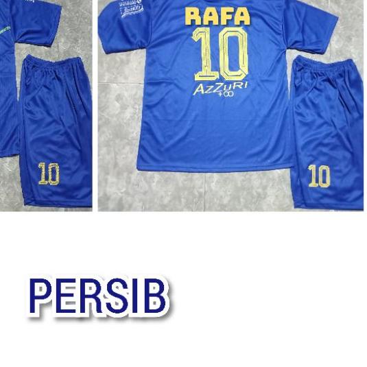 Setelan bola baju bola kaos bola anak anak kids persib Bandung bonus sablon nama