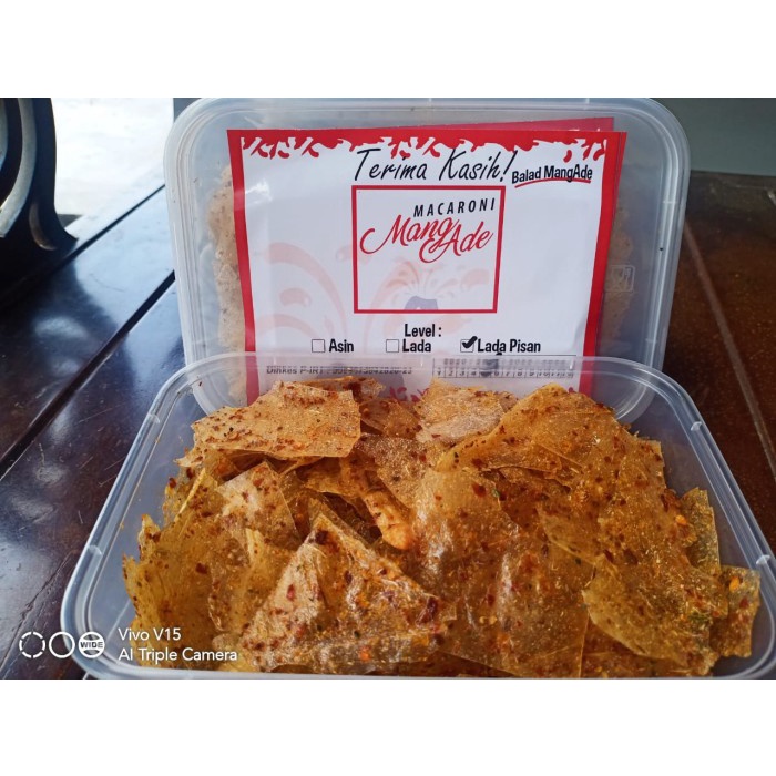 

NEW KRIPIK KACA MANGADE KEMASAN BOX - Pedas