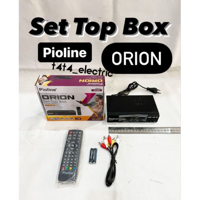SET TOP BOX MERK PIOLINE ORION( SNI DAN KOMINFO )