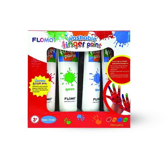 

Harga Bersahabat.. Flomo Paket Hemat Finger Paint- Mainan Cat Anak