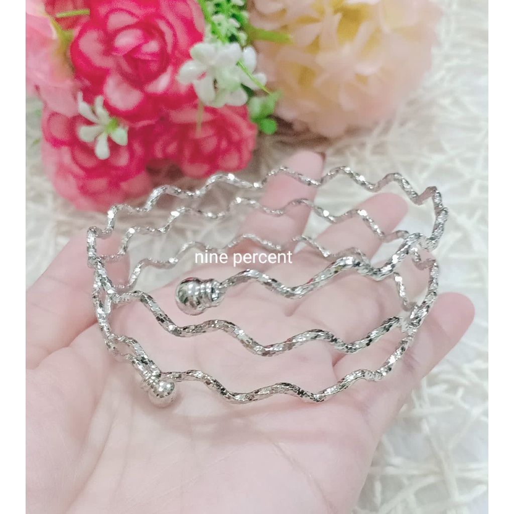 Gelang keroncong dewasa/gelang tangan emas xuping 05 isi 12pcs