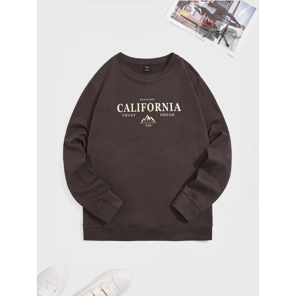 SWEATER UNISEX CALIFORNIA TRUST DREAM - CREWNECK KEKINIAN PREMIUM