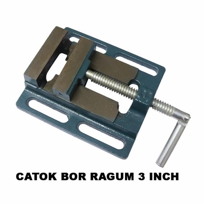 EELIC CBR-3INCH Catok mesin bor ragum meja 3 inch catok bor duduk penj