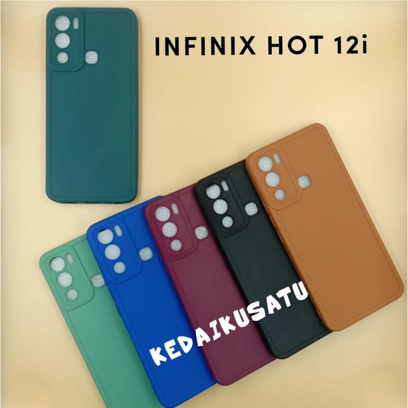 Infinix Hot 12i Case Macaron Procamera Premium Casing Hp Infinix Hot 12i