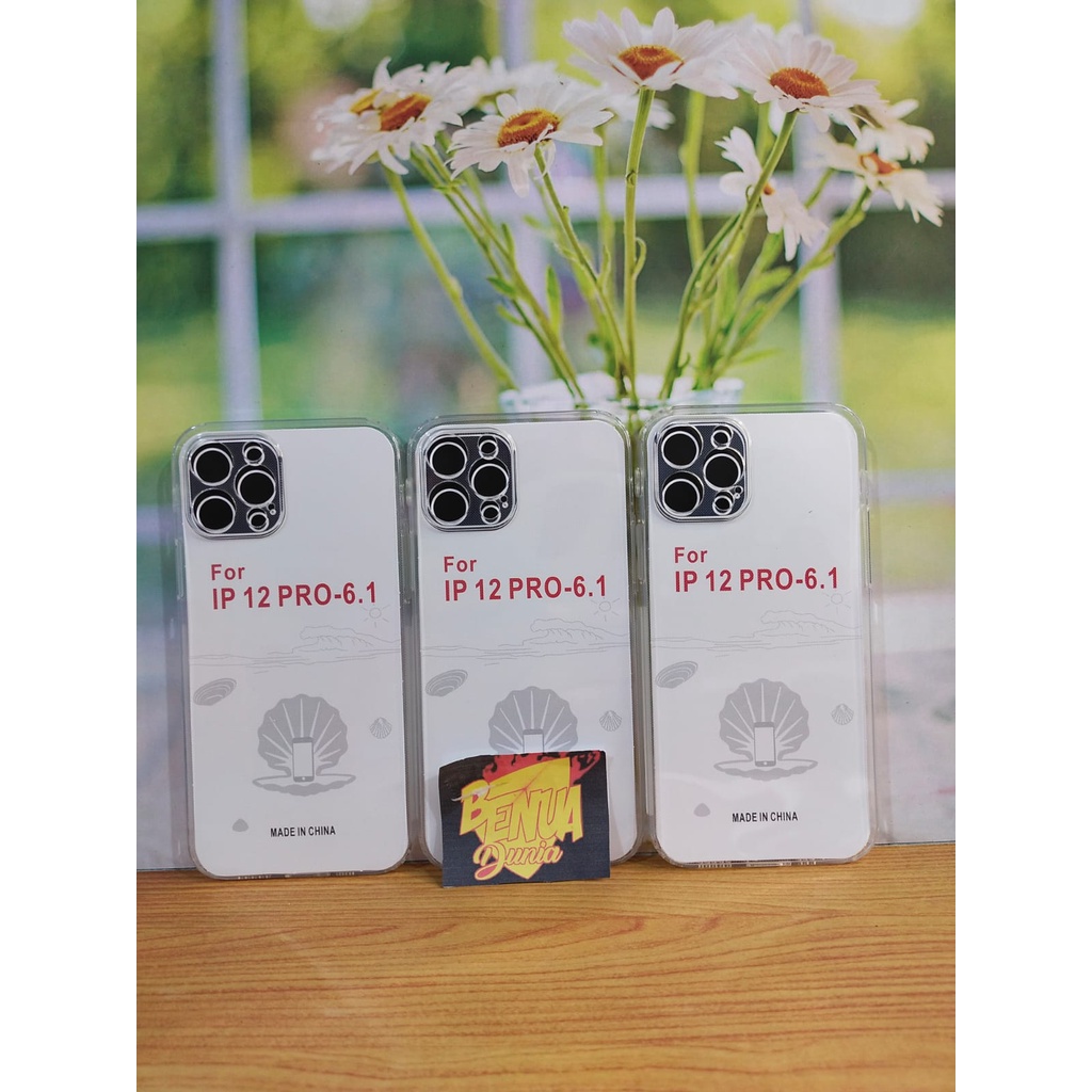 CASE IPHONE 12 PRO 6.1 ,IPHONE 12 PRO MAX 6.7 SOFCASE CLEAR HD PREMIUM IPHONE - BENUA DUNIA