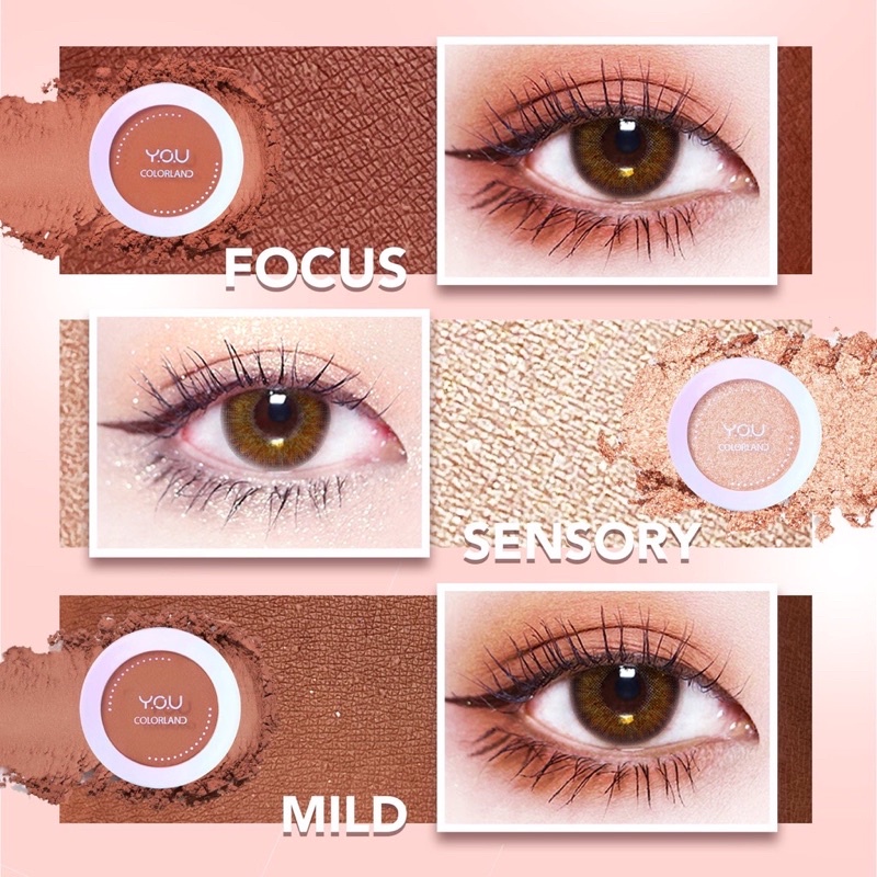 YOU Colorland - Focus On Me Eyeshadow / Eyeshadow Focus On Me / Focus On Me Eyeshadow