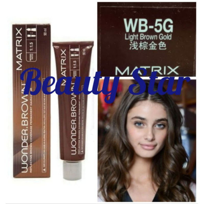 MATRIX WONDER BROWN LIGHT BROWN GOLD / WB-5G 90ML
