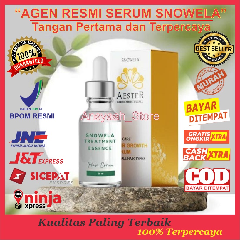 SNOWELA Hair Serum Treatment Essence 100% Original BPOM Serum Penumbuh dan Penyubur Rambut
