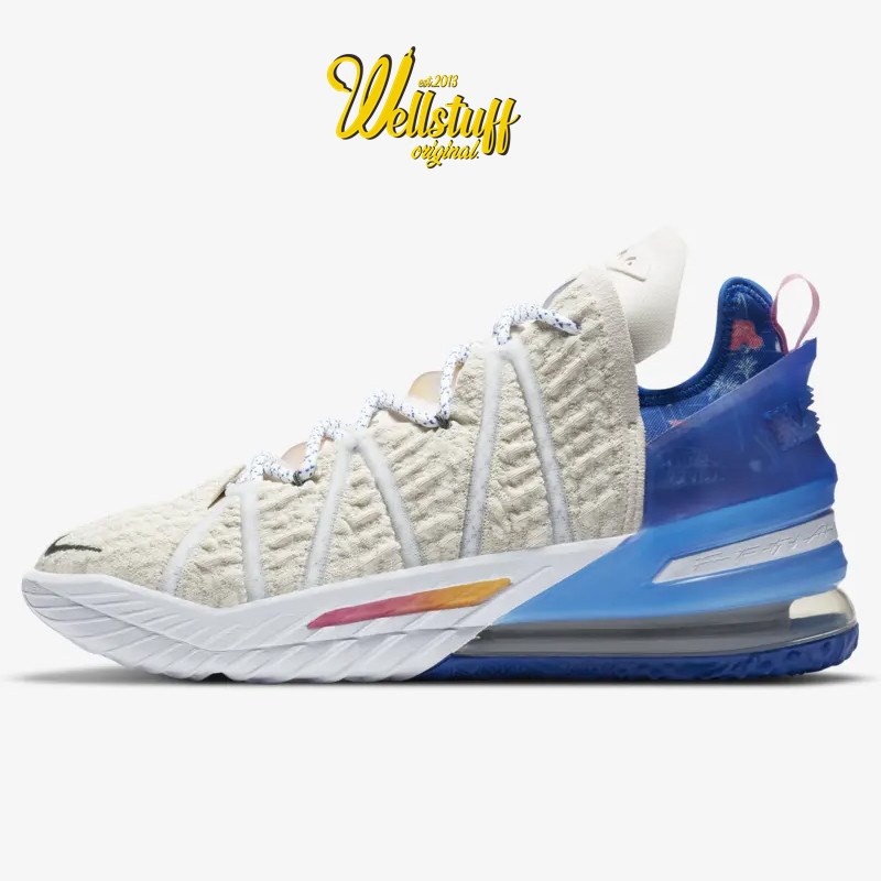 epatu Basket Nike Lebron 18 Los Angeles By Day Original DB8148-200