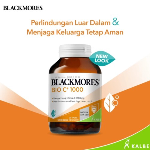 VITA37 VITAMIN C BLACKMORES BIO C 1000 MG ISI 90 PCS (exp 05.2024)