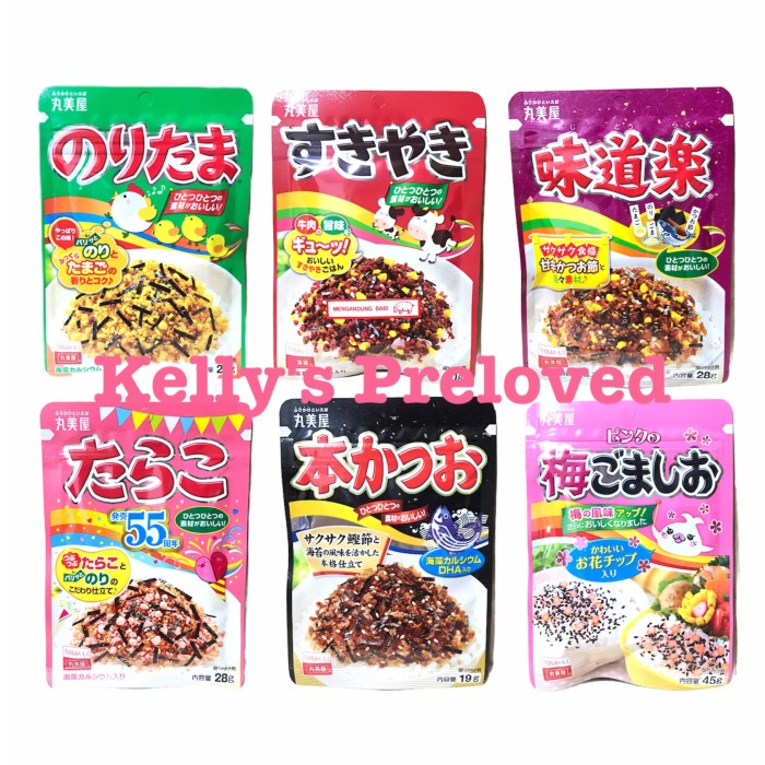 

q20w1q1qw Marumiya Furikake Rice Topping Abon Tabur Jepang - Noritama Dscscv