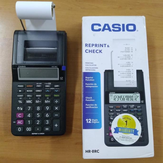 

Kualitas terbaik] CASIO REPRINT & CHECK