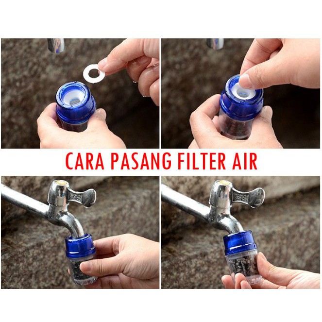 Saringan Filter Keran Kran Air Water Filter Carbon Active [ALT04]