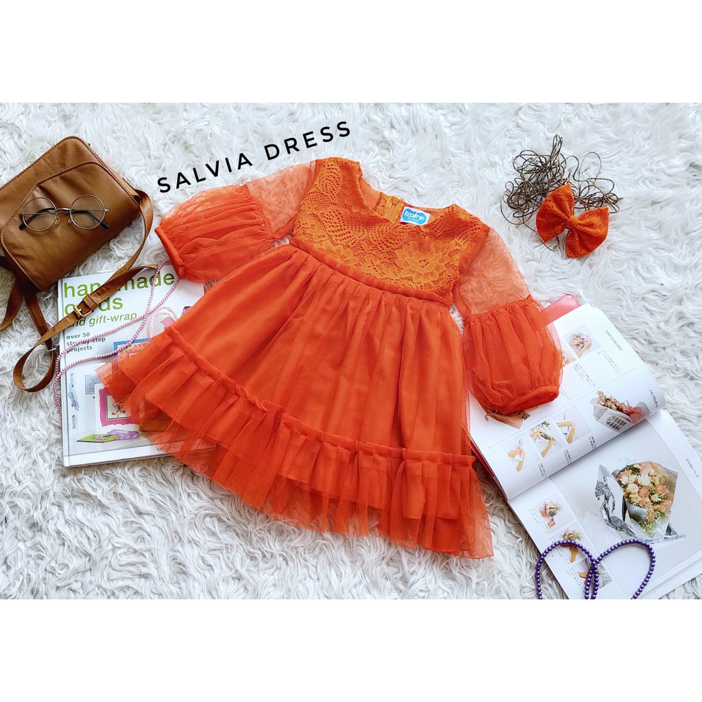 orange dress xl