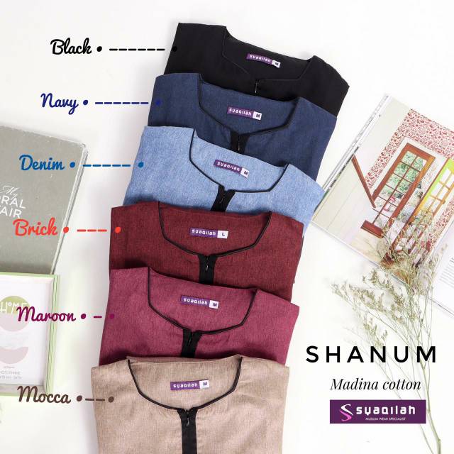 GAMIS ABAYA VB Vol.2 by AURAHOME klambieakwat | Very Basic LD Free Size