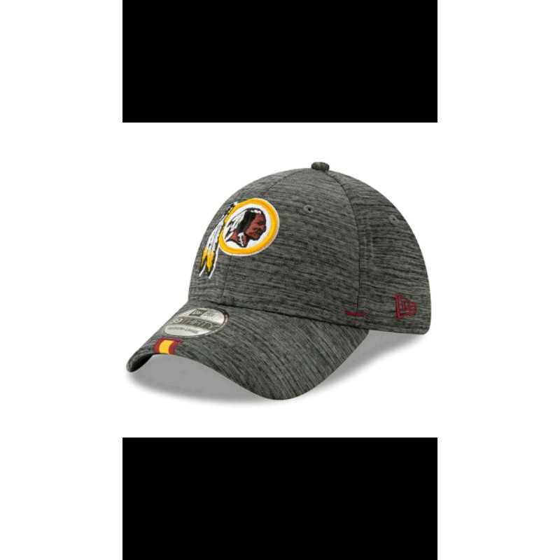 New Era 39Thirty Cap Washington Redskin - Dark Grey, Size Stretch Small/Medium (100% Original)