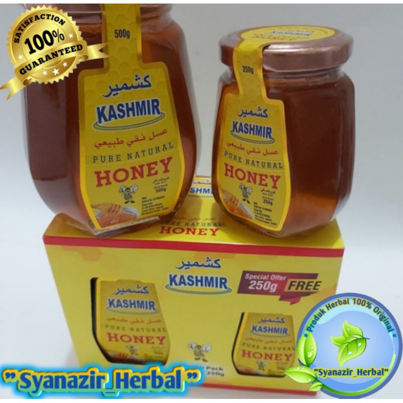 

Madu Asli Kashmir Kasmir 500 gr free 250 gr Murni Original