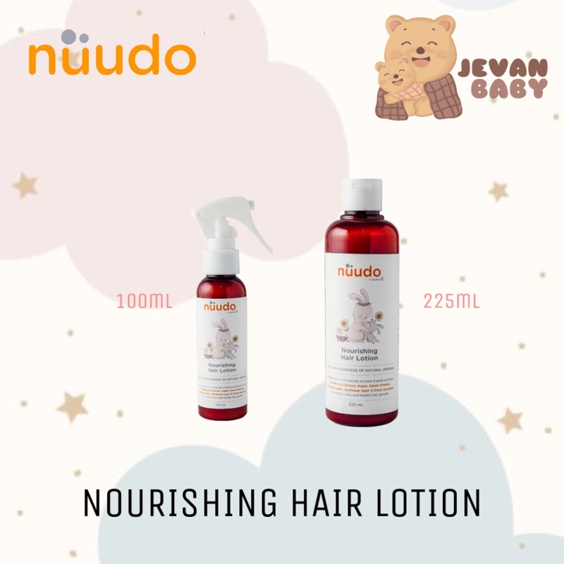 Nuudo Nourishing Hair Lotion 100ml 225ml
