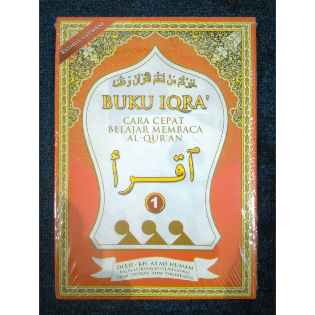 BUKU IQRA’ CARA CEPAT BELAJAR MEMBACA AL-QUR’AN RASMUL USTMANI - As’ad Humam