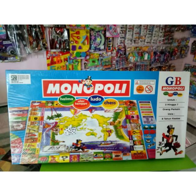 MONOPOLI INTERNASIONAL 5 IN 1