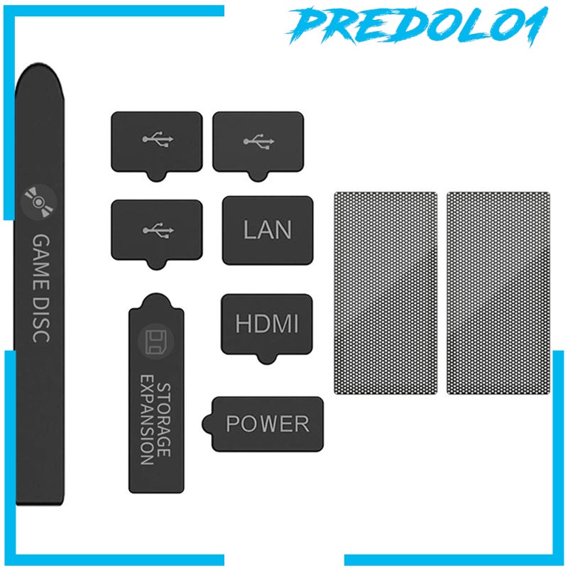 [PREDOLO1] Dust Cover Dustproof Plug For Xbox Series S X Accessories Compact Durable