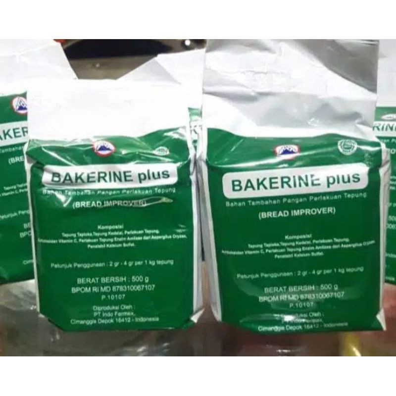 

Bakerine plus / Pengempuk Roti, Donat Bread Improver 500 gram