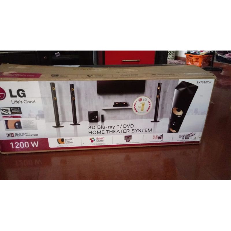 HOME THEATER LG BH7530TW SMART 3D SECOND