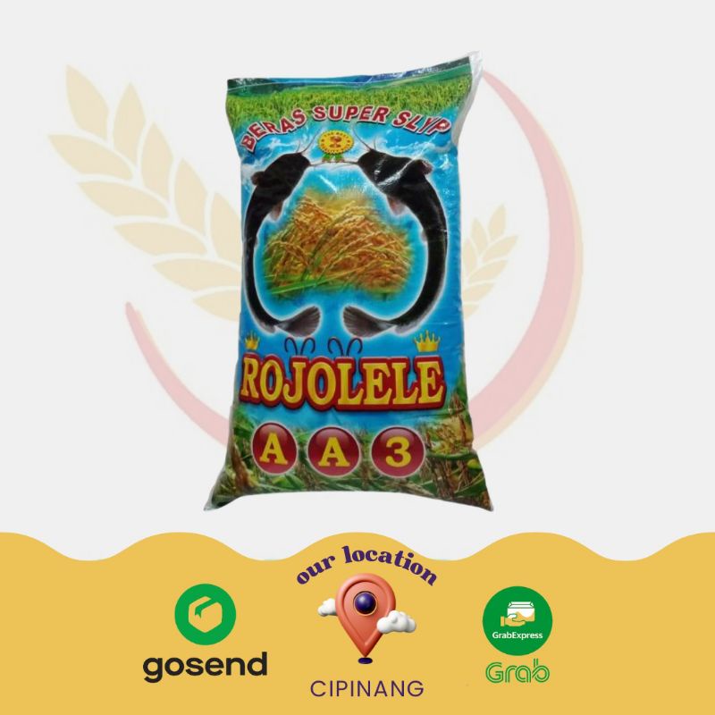 

Rojolele Super Beras Pulen 5KG, 10KG/Rojolele A3