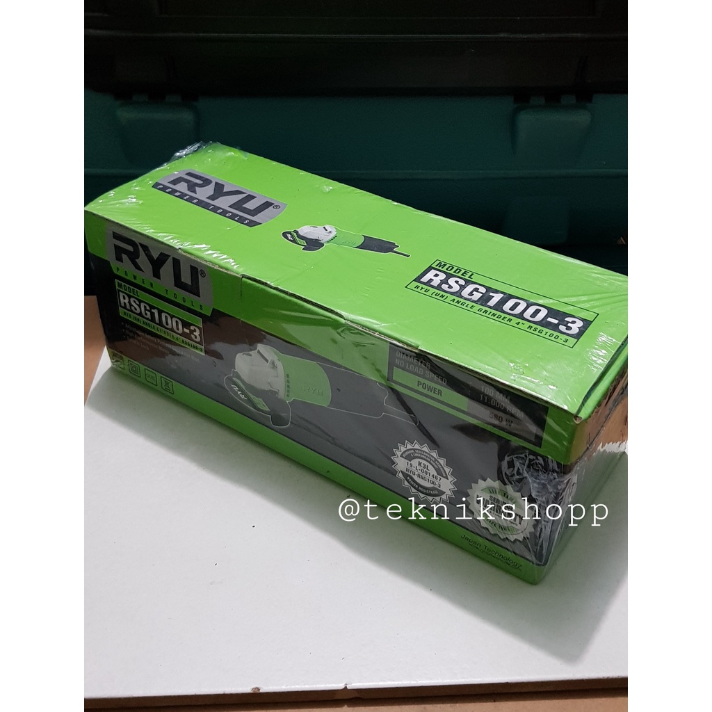GRENDA TANGAN RYU RSG100-3 / GERINDA TANGAN /