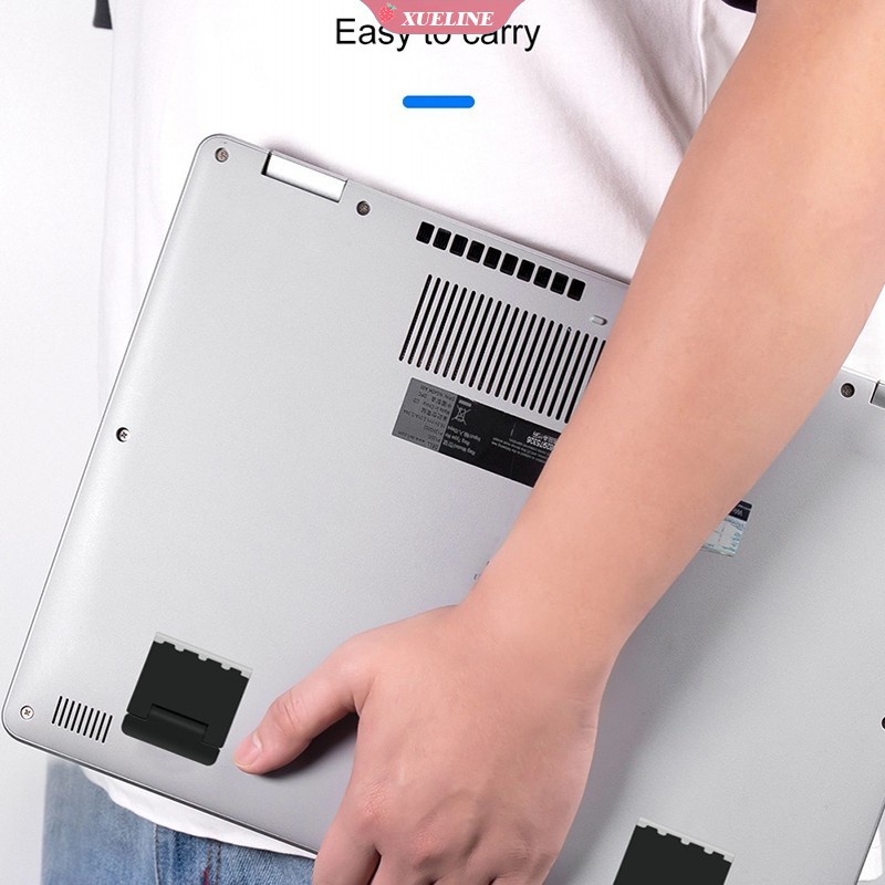 1 Pasang Stand Pad Pendingin Laptop Mini Universal Untuk Macbook