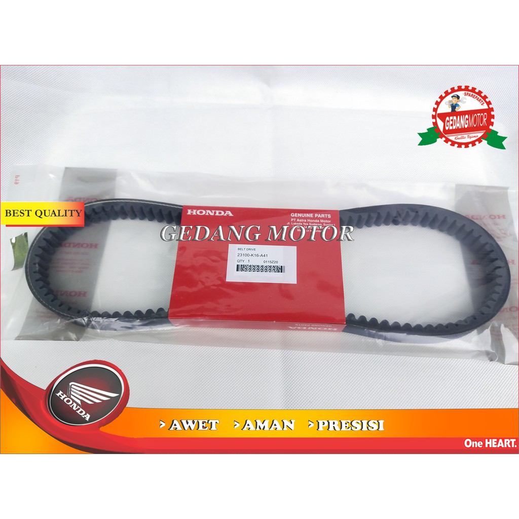 VANBELT V-BELT SCOOPY FI ESP BEAT FI ESP ONLY ORIGINAL HONDA