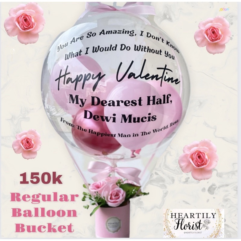 [READY JAKARTA 1HARI JADI] Buket Balon Balloon Balon Wisuda Snack Balloon Bucket Bunga Snack