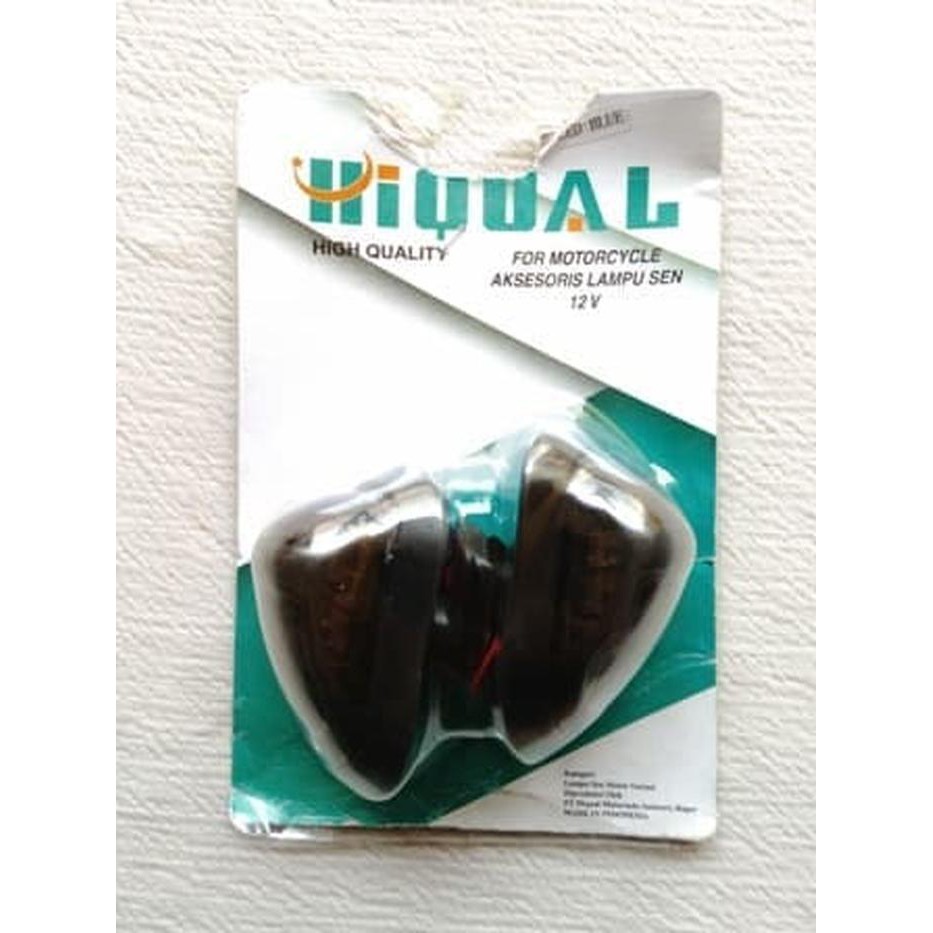 Jual Lampu Sen Sein Tempel Bulat Oval Motor Sport Led Blue