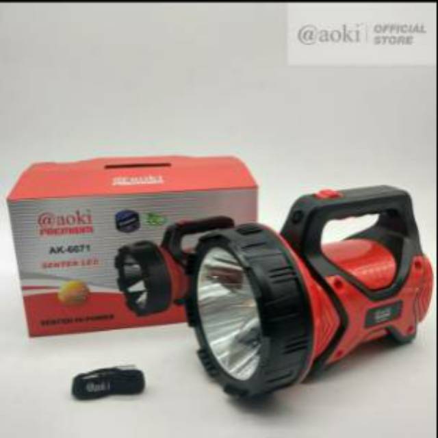 Senter Aoki Ak-6671/Senter jumbo/Senter led Super Jumbo