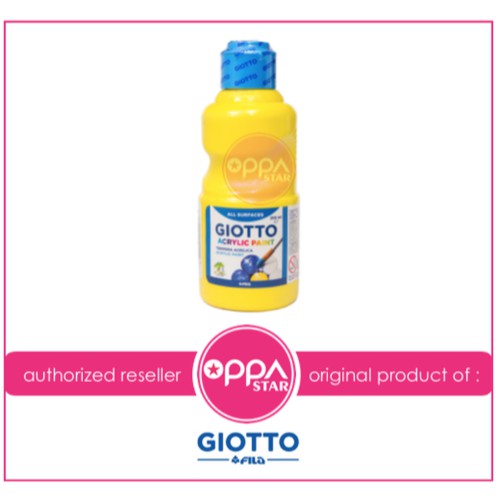 

Cat Akrilik Giotto Acrylic Paint 250 ml Yellow Kuning