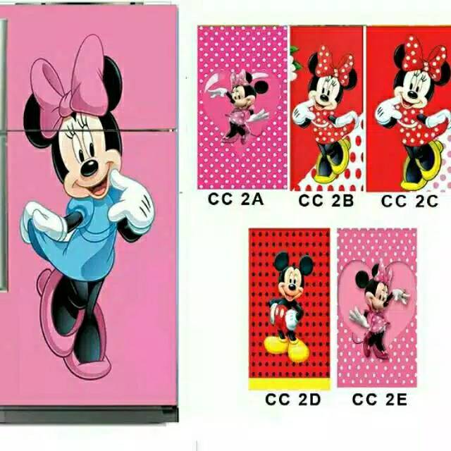 Sticker kulkas 2 pintu termurah
