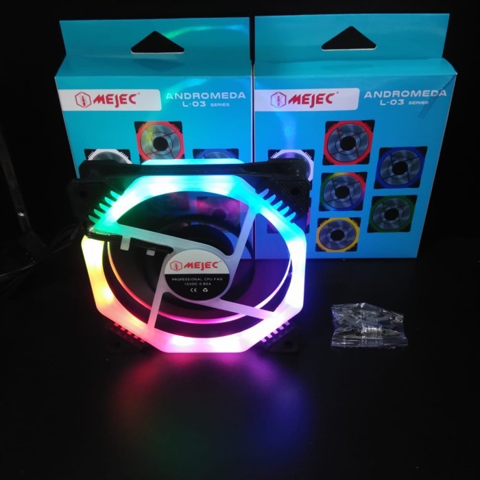 Fan Casing Andromeda L-03 Static RGB - Fan Casing 12CM Mejec Double RING