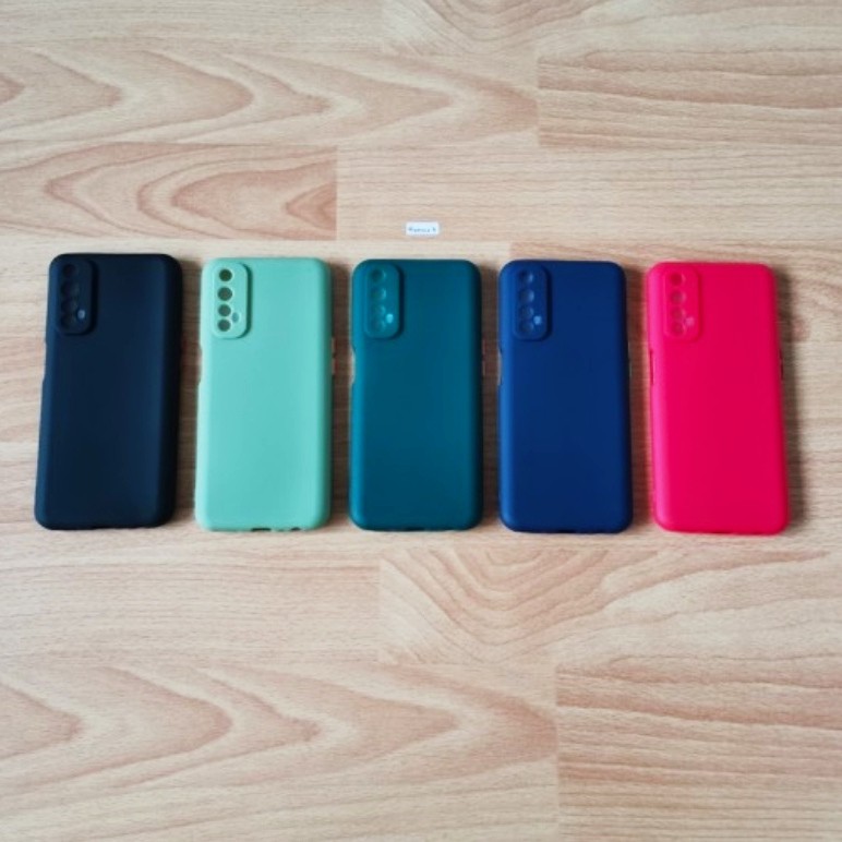 Softcase Realme 7 Case Macaron Camera Protection Realme7 RMX2151 RMX 2151